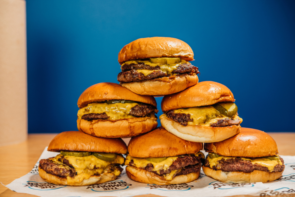 Company Burgers for a Catering Event
