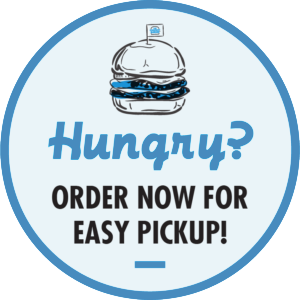 Company Burger Order Now / Hungry? button